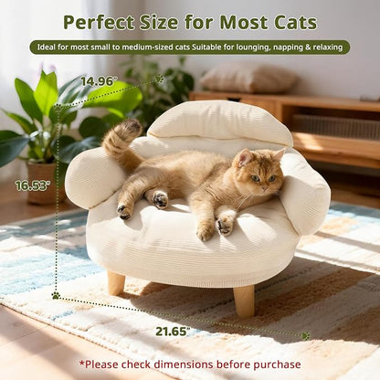 Cat Sofa Furniture-Style Pet Bed - Image 3