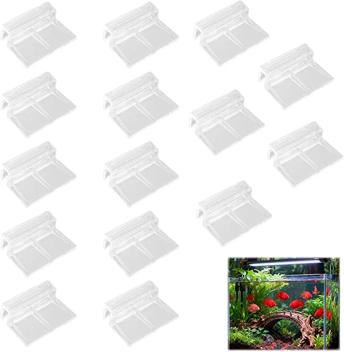 15 Pcs Rimless Aquarium Lid Clips - Image 7