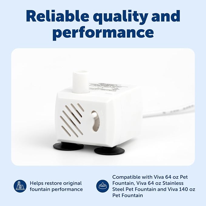 PetSafe Viva Pet Fountain Replacement Pump - Image 4