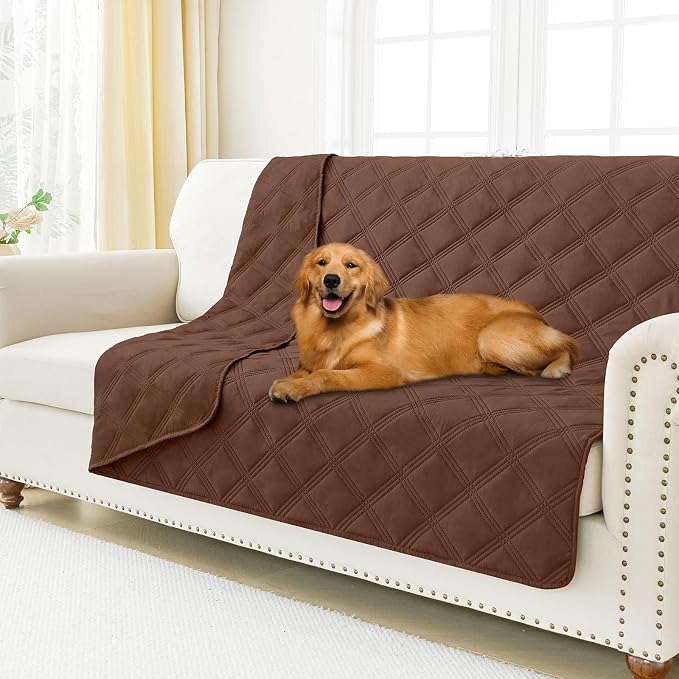 Smiry Waterproof Dog Bed Cover Blanket 68x82, Soft Reversible Pet Blanket by Smiry
