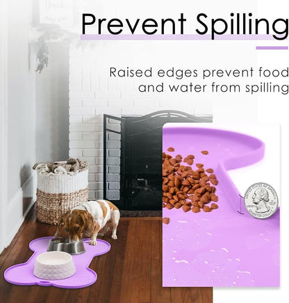 Super Design Dog Food Mat Dog Bowl Mat - Image 3