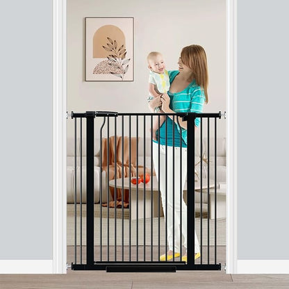Fairy Baby 40.5" Extra Tall Baby Gate No Drill, 29.6"-40.5" Extra Wide Wide Dog by FairyBaby