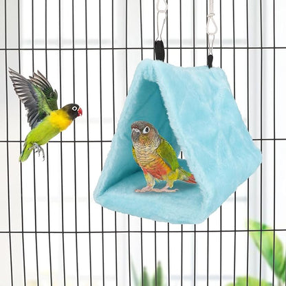 Wontee Bird Nest House Warm Bird Bed Hanging Hammock Snuggle Hut - Image 2