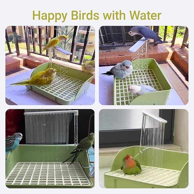 Bird Bath, Automatic Parrot Shower Bath - Image 5