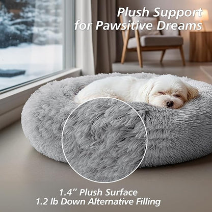 JOLLYVOGUE Calming Dog Bed for Small Dogs - Image 4