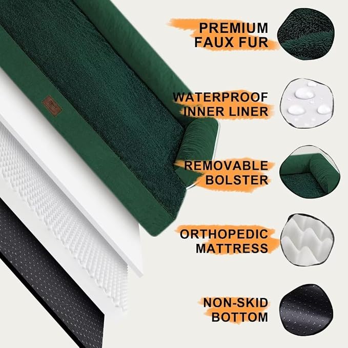 Large Dog Bed Orthopedic Washable - Image 5