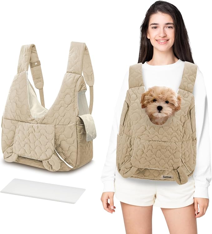 Pet Carrier Backpack, Adjustable Pet Front Cat Dog Carrier Backpack Travel Bag by JourCraf