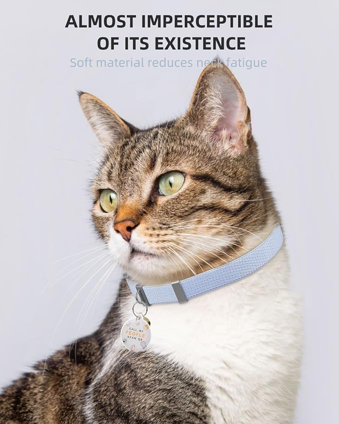Cat Collar with Bell, Stretch Elastic Quick Release, Modifiable Pet Online - Image 6