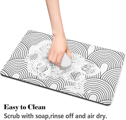 Dog Food Mats for Floors Absorbent, Pet Cat Food Mat - Image 6
