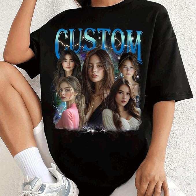 NAZENTI Custom Bootleg Rap Tee, Custom T-Shirts - Image 3