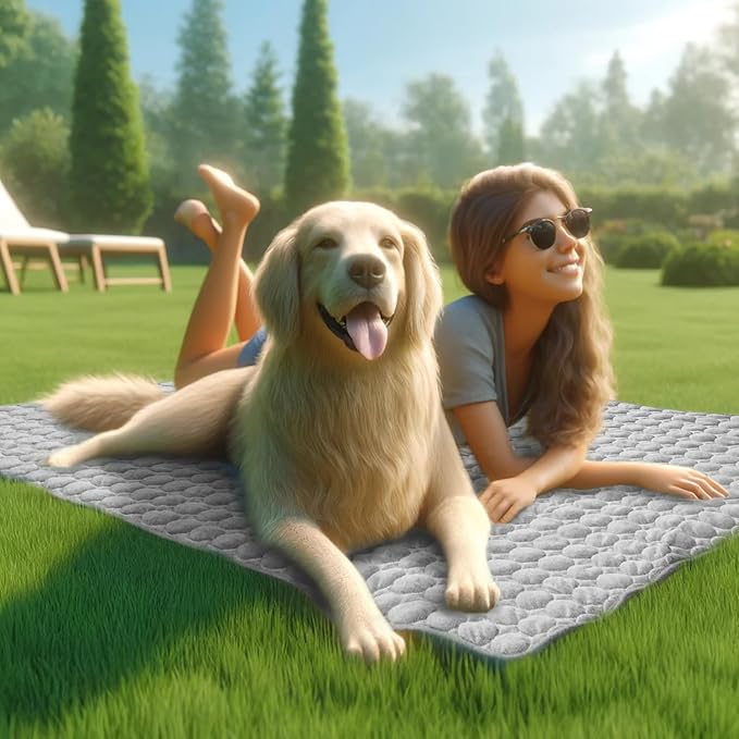 Dog Cooling Mat for Dogs, Pet Cooling Pad Bed for Dog Easy Washable for All - Image 7