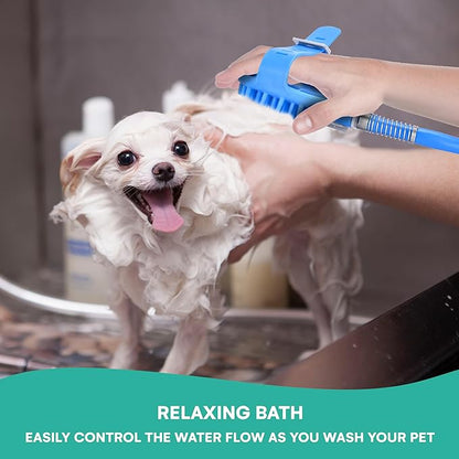 Black Rhino Dog Shower Attachment 2-in-1 Sprayer and Scrubber - Image 4