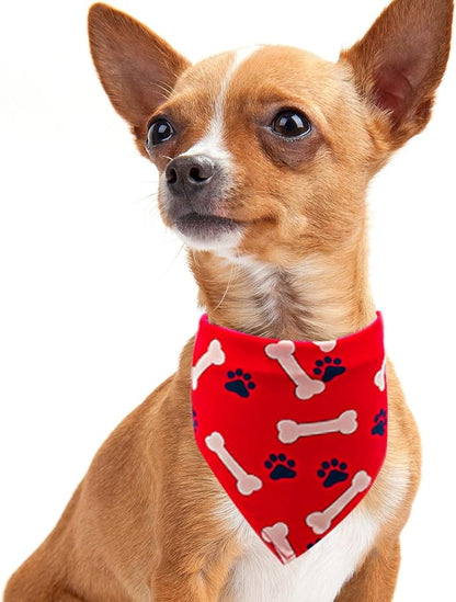 30 Pack Paw Print Bandanas Bulk - Image 5