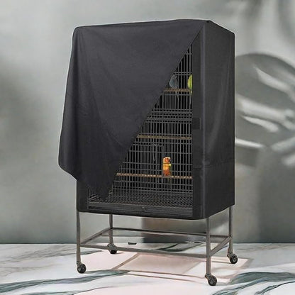 Bird Cage Cover Black Out, Protects Pets Privacy, Comfortable, Breathable - Image 4