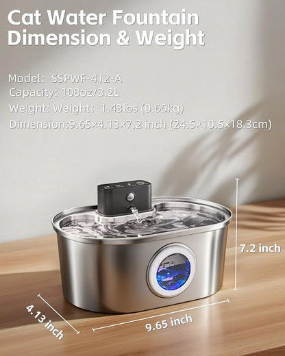 Cat Water Fountain Wireless - Image 9