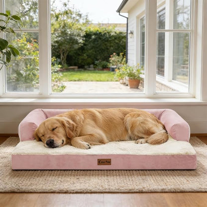 Orthopedic Dog Beds for Large Sized Dogs, Waterproof Egg Crate Foam Medium Dog - Image 8