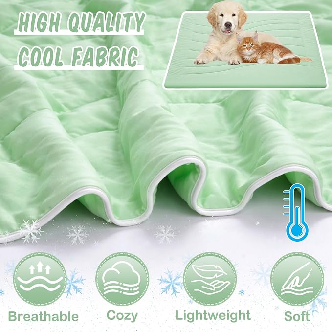 2 Pack Cooling Dog Blankets - Image 3