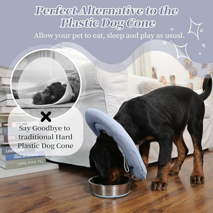 IDOMIK Dog Recovery Collar, Waterproof Soft Dog Cone After Surgery, Comfy - Image 4