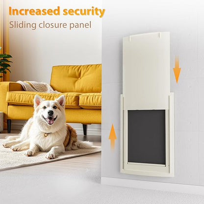 mestyl Dog Door for Wall, Pet Door, Doggie Door - Image 5