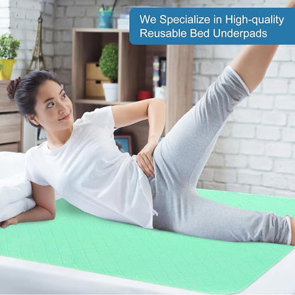OUTCREATOR® Washable Bed Pads 34" x 56", Incontinence Mattress Protector - Image 7
