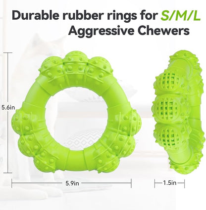 Indestructible Dog Chew Toys for Aggressive Chewers, Super Chewer Toys for - Image 2