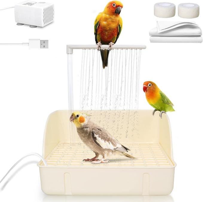 Automatic Parakeet Bird Bath by Jevnd