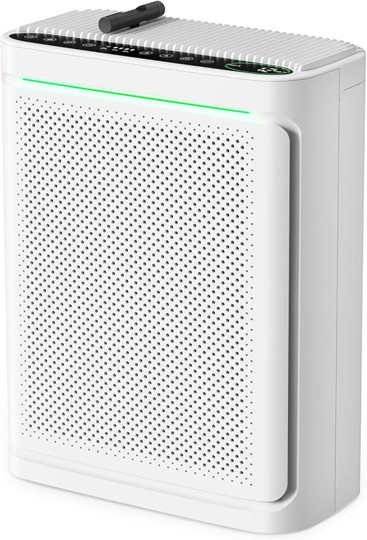 Air Purifiers For Home With Air Quality Display Cover Area Up to 2152 Sq.Ft by VOOPNU