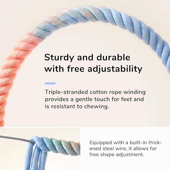 Multi-Color Rope Bird Perch Toys - Image 4