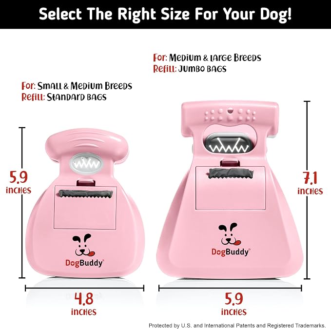 DogBuddy Pooper Scooper, Portable Dog Pooper Scooper, Poop Scooper - Image 2