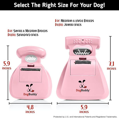 DogBuddy Pooper Scooper, Portable Dog Pooper Scooper, Poop Scooper - Image 2
