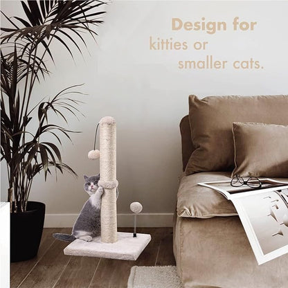 MECOOL Cat Scratching Post Premium Basics Kitten Scratcher Sisal Scratch Posts - Image 5