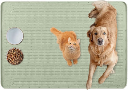 Cat Food Mat by Bartuke