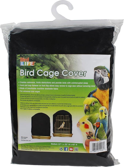 Penn-Plax Bird-Life Universal Fit Birdcage Cover – Machine Washable & by Penn-Plax