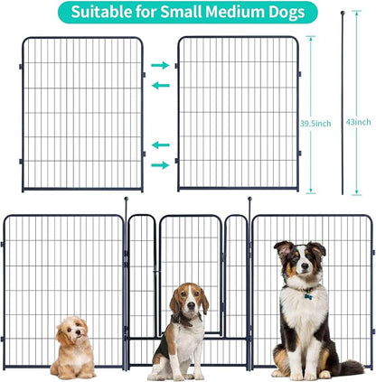 Dog Playpen, Portable Outdoor Dog Fence, Dog Playpen - Image 3