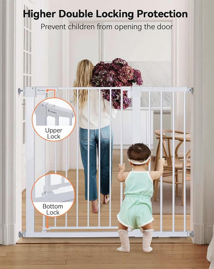 COMOMY 36" Extra Tall Baby Gate - Image 6