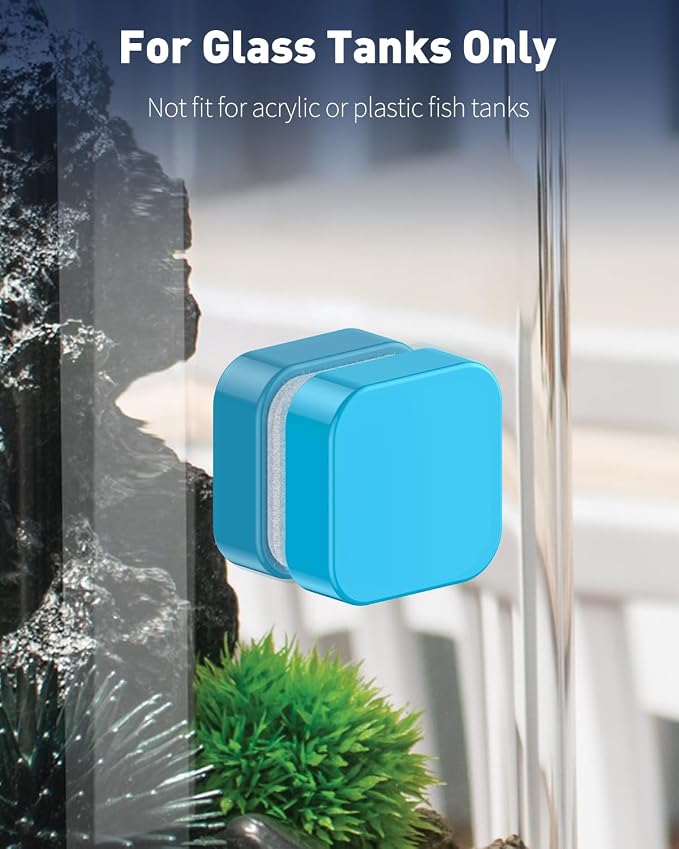 Pawfly Magnetic Aquarium Glass Cleaner Fish Tank Magnetic Brush - Image 7
