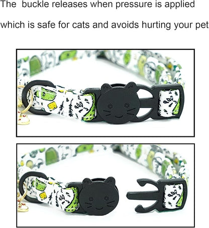 Cat Collar-2 Pack Cat Collars Goose & Dill Cat Collar Breakaway - Image 3
