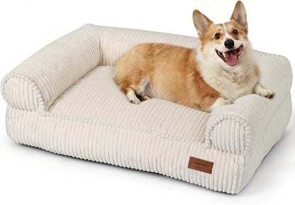 FUKUMARU Cute Dog Bed, Thickened Orthopedic Dogs Couch, 36in Egg Crate Foam Pet by FUKUMARU
