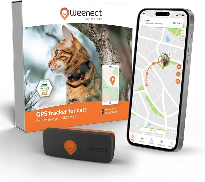 Weenect Cat XS - New GPS Tracker by Weenect