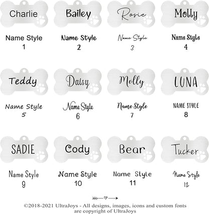 Ultra Joys Dog Tags Personalized - Image 4