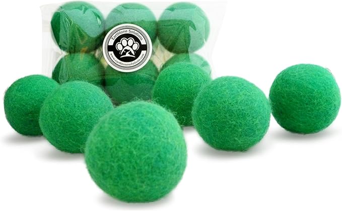 Wool Cat Toys - Felt Cat Toy Balls by EarthtoneSolutions