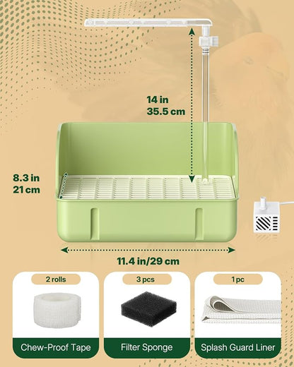 Pawfly Automatic Bird Bath for Cage, Bird Bath - Image 2