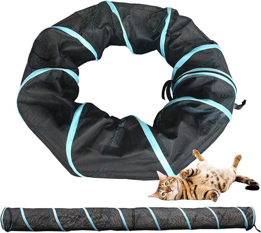 INTURN Cat Furniture Tent for Indoor and Outdoor Playpen Portable Cat Tunnels by Unknown