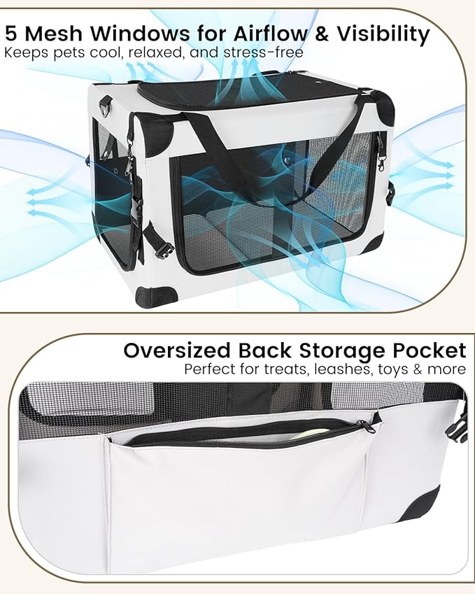 Extra Large Cat Carrier for 2 Cats - Image 4