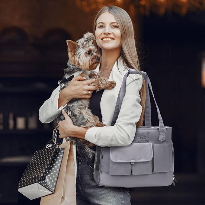 Dog Carrier, Cat Carrier, Pet Carrier, Foldable Waterproof Premium Oxford Cloth - Image 6