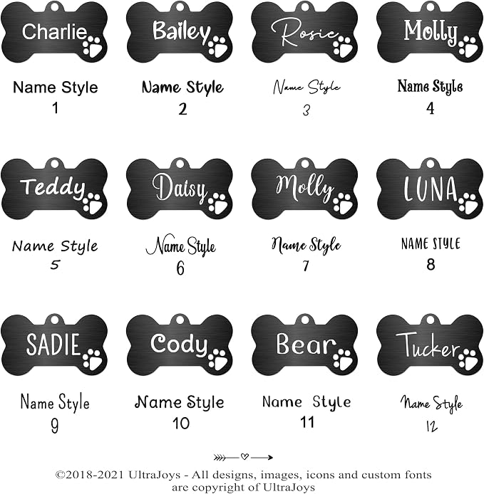Ultra Joys Dog Tags Personalized - Image 5