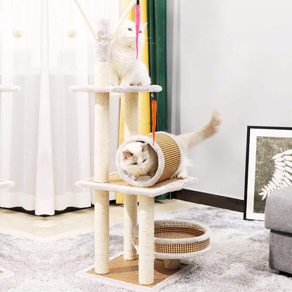 10PCS Cat Worm Toy for Cats, Cat Wand Toy Accessories, Cat Feather Toy - Image 8