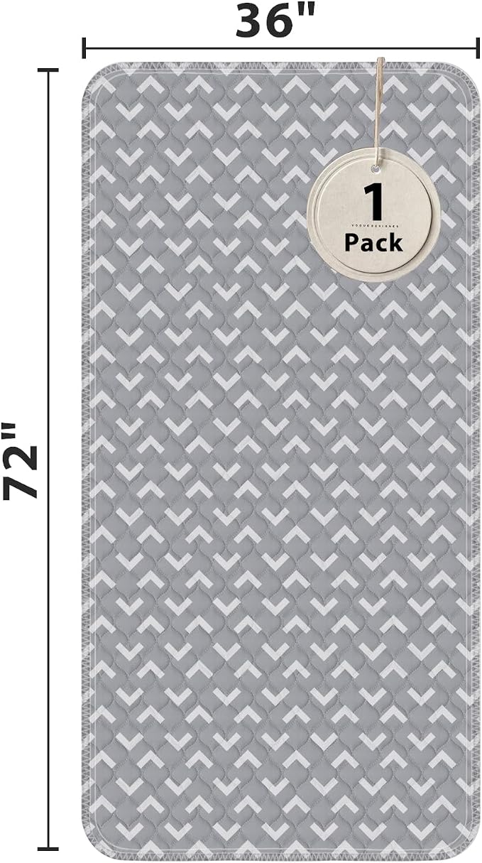 Non-Slip Bed Pads for Incontinence Washable, Waterproof Bed Pads, Bed Wetting - Image 2