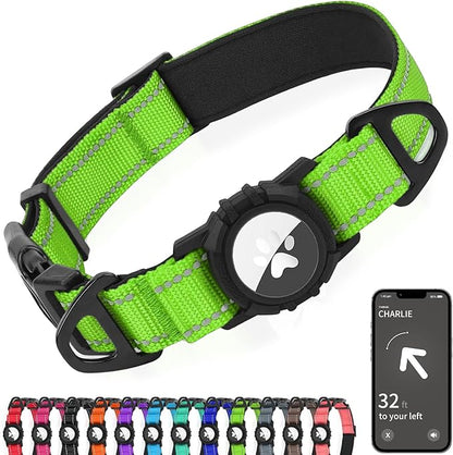 Joytale Airtag Dog Collar, Reflective Pet Collar by Joytale