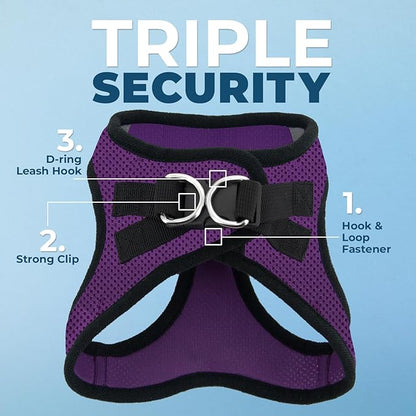 Best Pet Supplies Voyager Step-in Air All Weather Mesh Harness and Reflective - Image 2